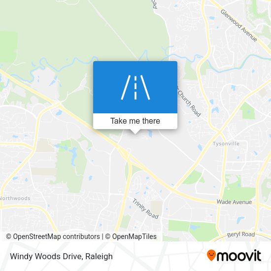 Mapa de Windy Woods Drive