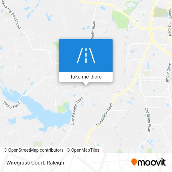 Wiregrass Court map