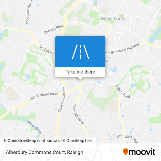 Alberbury Commons Court map