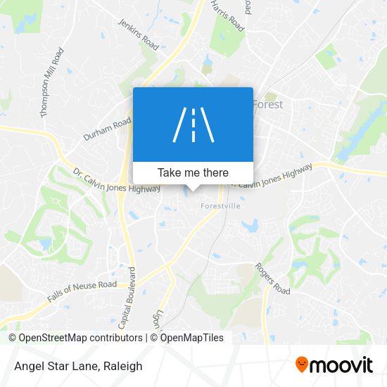 Mapa de Angel Star Lane