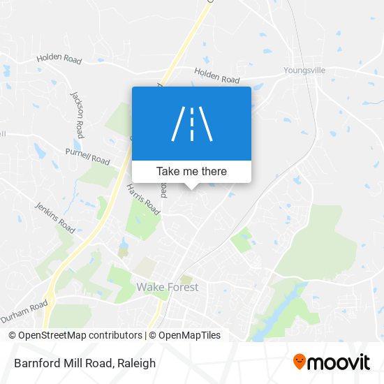 Mapa de Barnford Mill Road