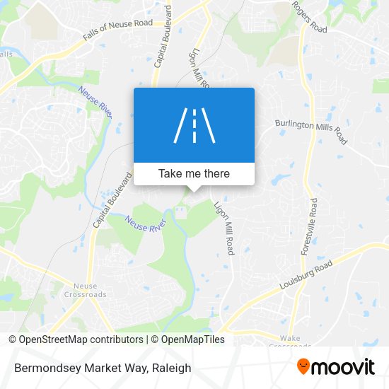 Bermondsey Market Way map