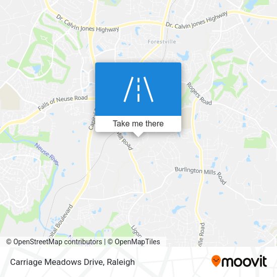 Carriage Meadows Drive map