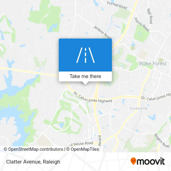 Clatter Avenue map