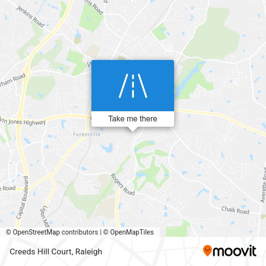 Mapa de Creeds Hill Court