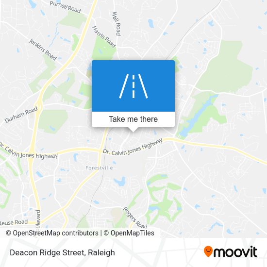 Deacon Ridge Street map