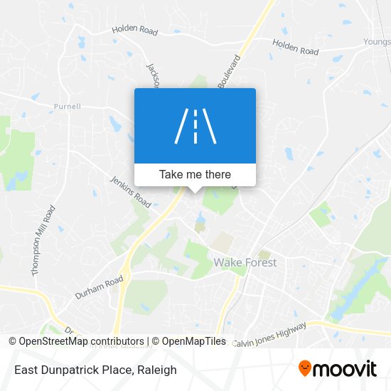 East Dunpatrick Place map