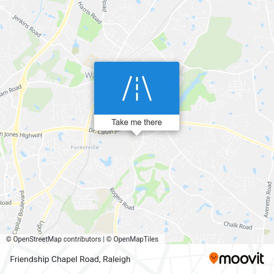 Mapa de Friendship Chapel Road
