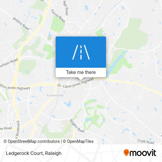 Ledgerock Court map