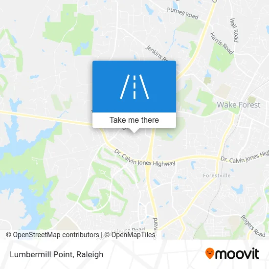 Lumbermill Point map