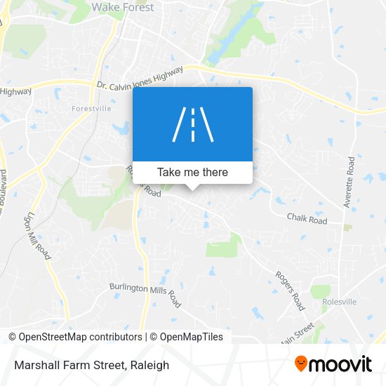 Mapa de Marshall Farm Street