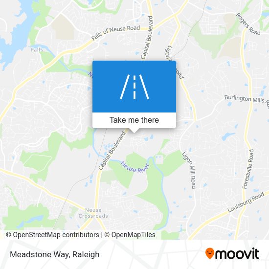 Mapa de Meadstone Way