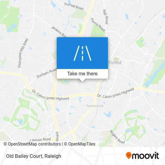 Old Bailey Court map