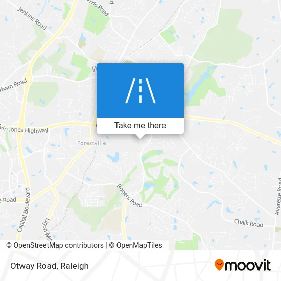 Otway Road map