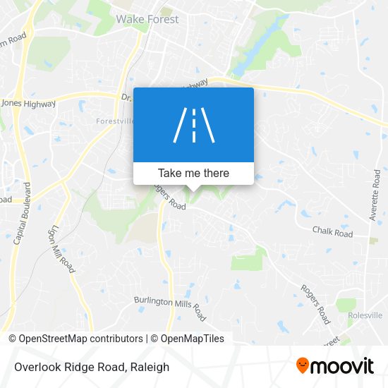 Mapa de Overlook Ridge Road