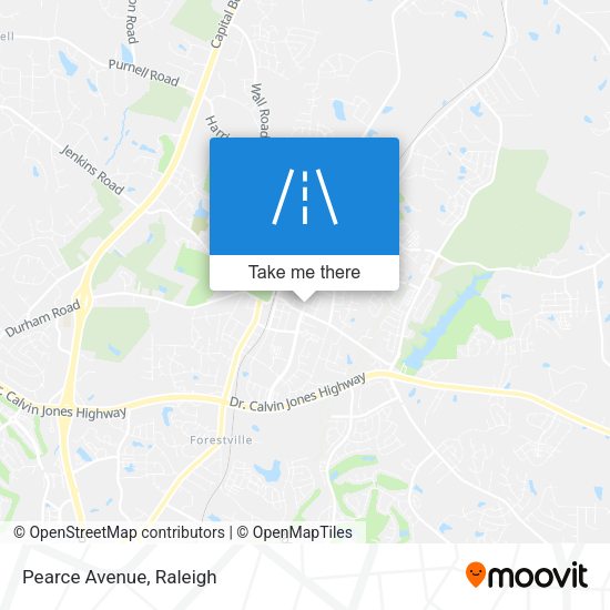 Mapa de Pearce Avenue