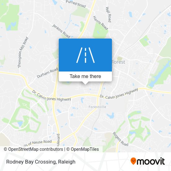 Rodney Bay Crossing map