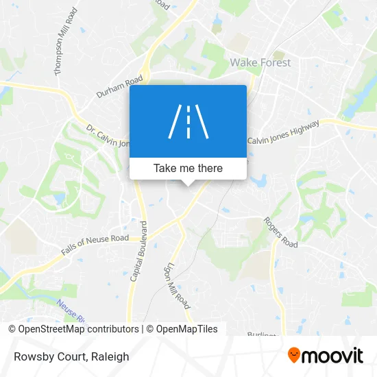 Rowsby Court map