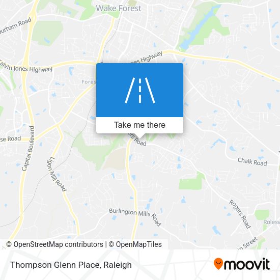 Mapa de Thompson Glenn Place