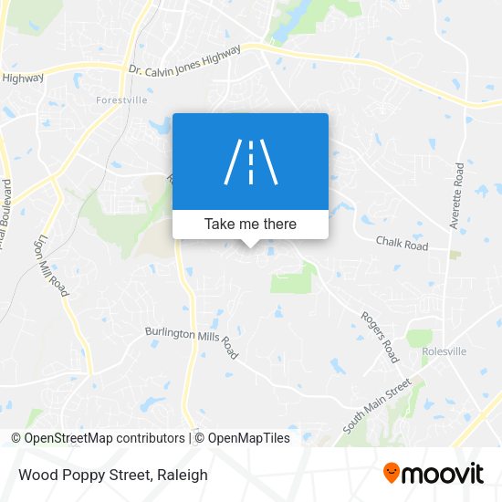 Mapa de Wood Poppy Street