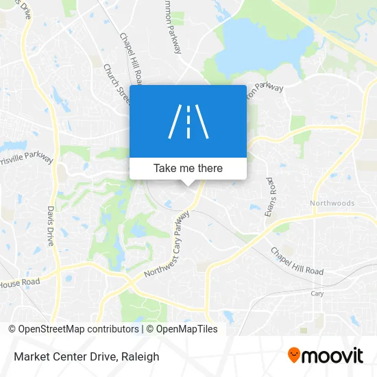 Market Center Drive map