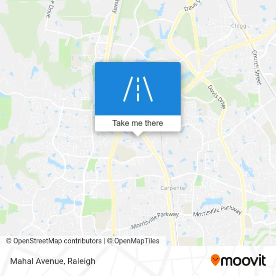Mahal Avenue map