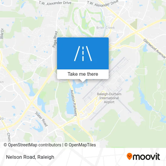 Nelson Road map