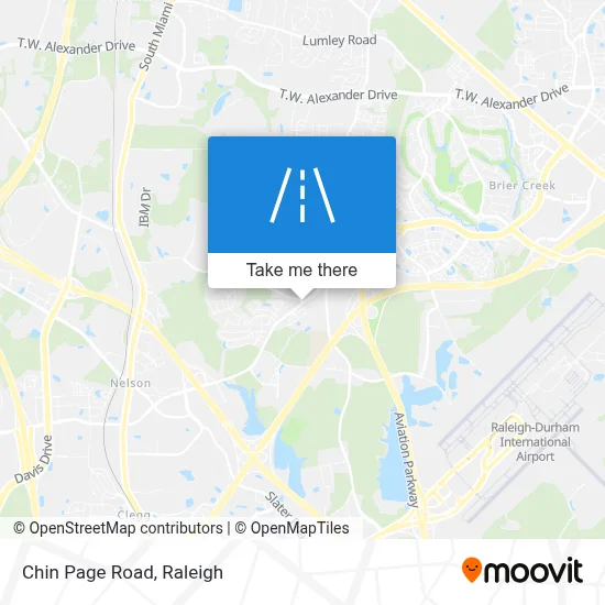 Chin Page Road map
