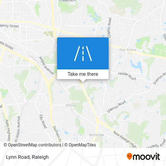 Lynn Road map