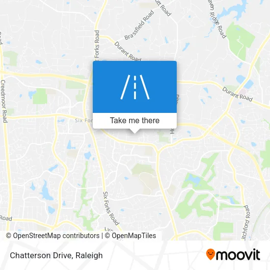 Chatterson Drive map