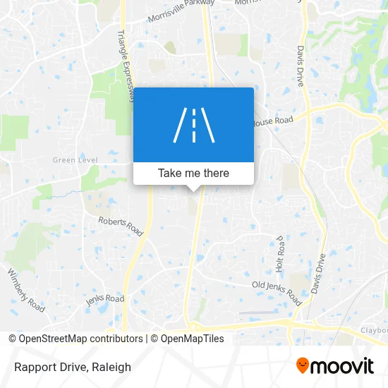 Rapport Drive map