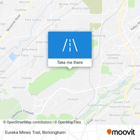 Eureka Mines Trail map