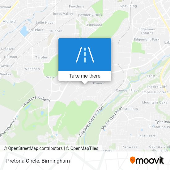 Pretoria Circle map