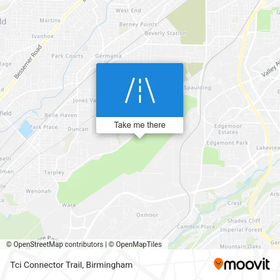Tci Connector Trail map