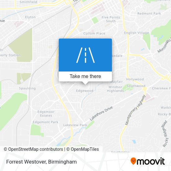 Forrest Westover map