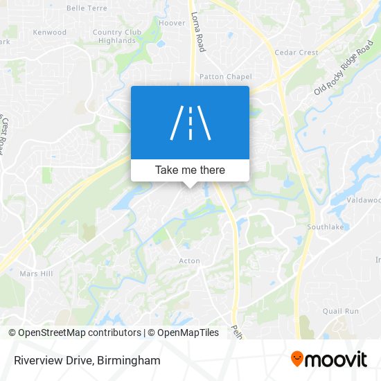 Riverview Drive map