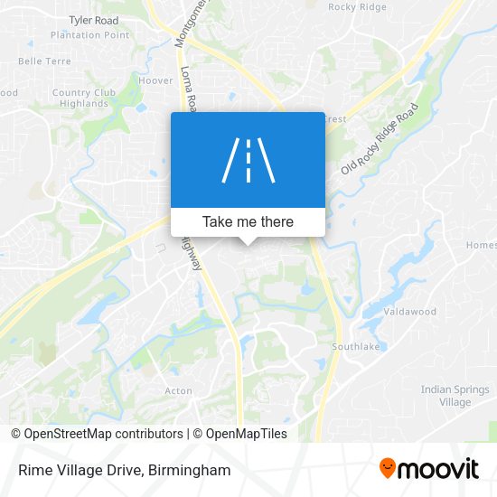 Rime Village Drive map
