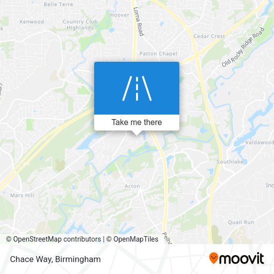 Mapa de Chace Way