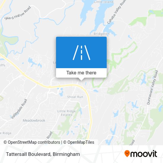 Tattersall Boulevard map