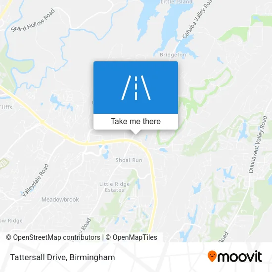 Tattersall Drive map
