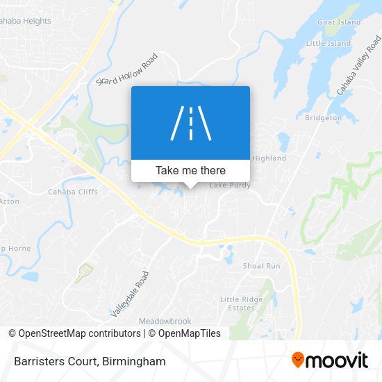 Barristers Court map