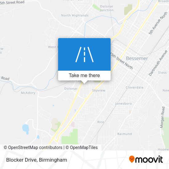 Mapa de Blocker Drive