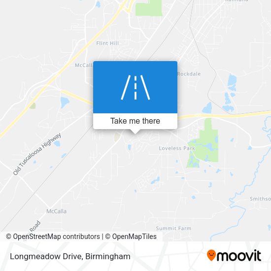 Longmeadow Drive map