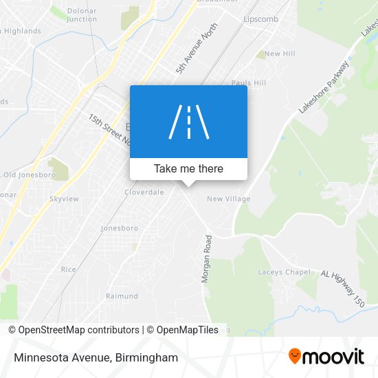 Minnesota Avenue map