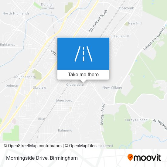 Mapa de Morningside Drive