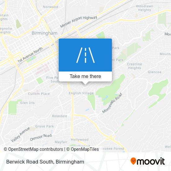Mapa de Berwick Road South