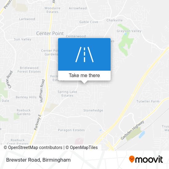 Mapa de Brewster Road