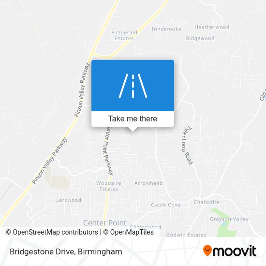 Bridgestone Drive map
