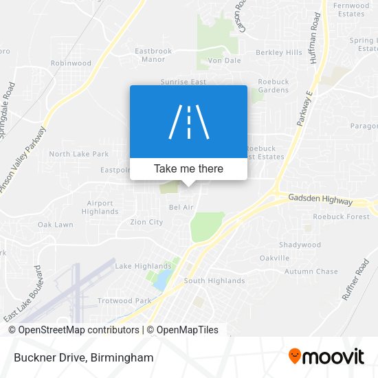 Mapa de Buckner Drive