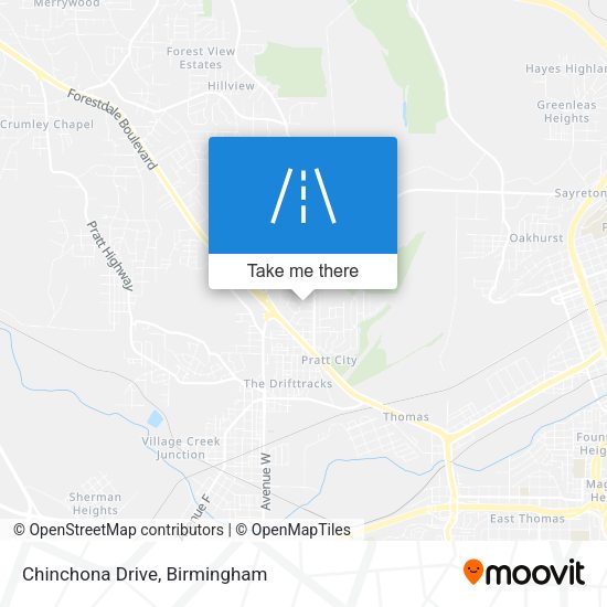 Mapa de Chinchona Drive